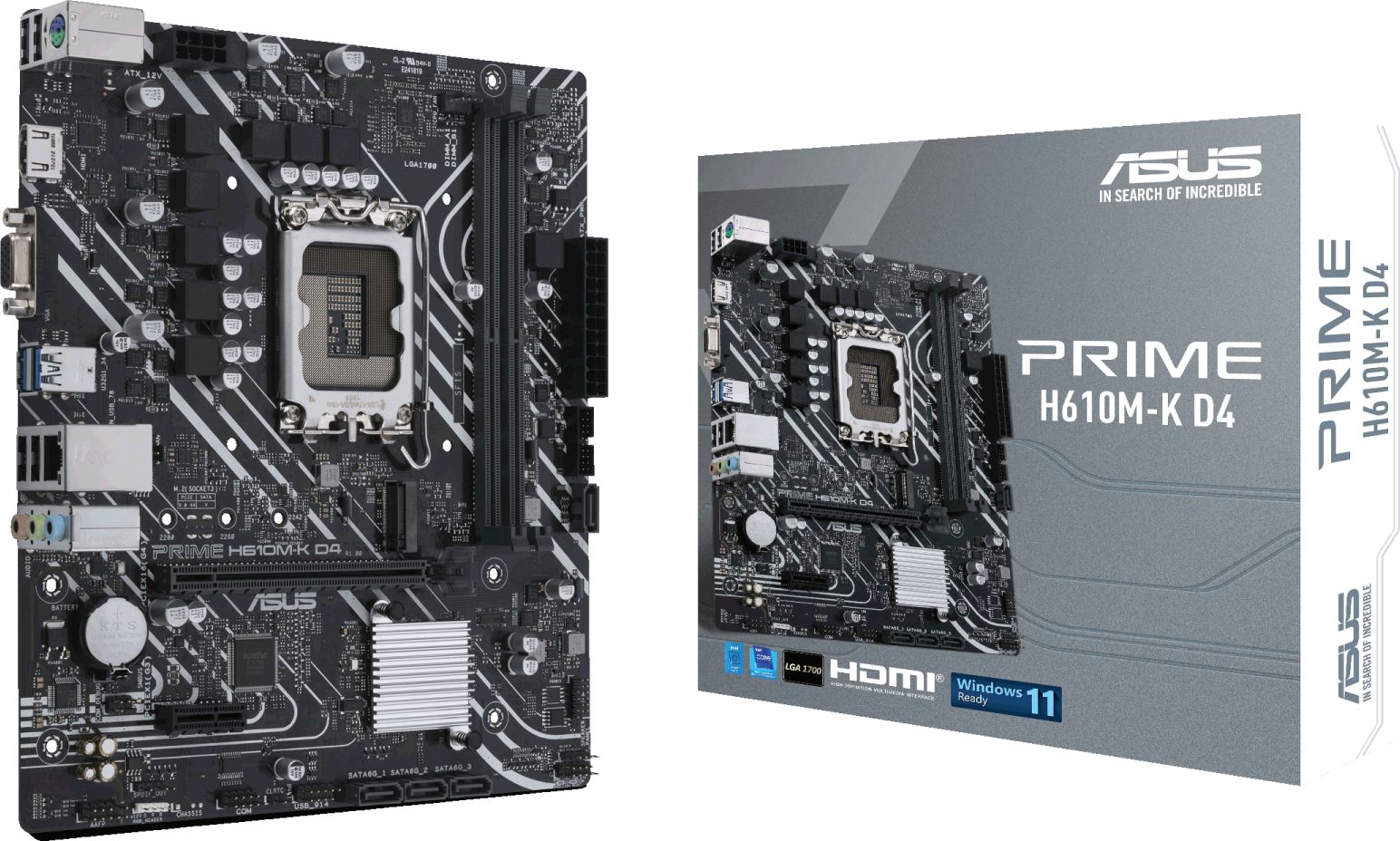 Płyta główna Asus PRIME H610M-K D4