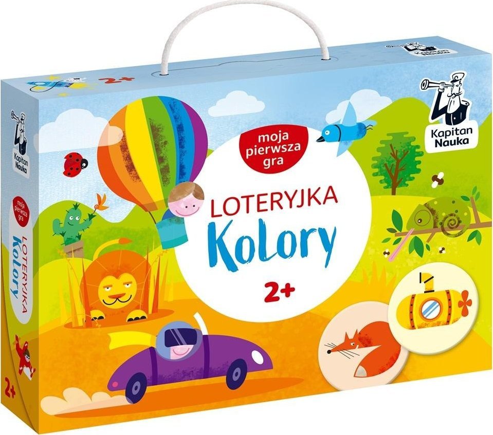 Moja pierwsza gra loteryjka. Kolory