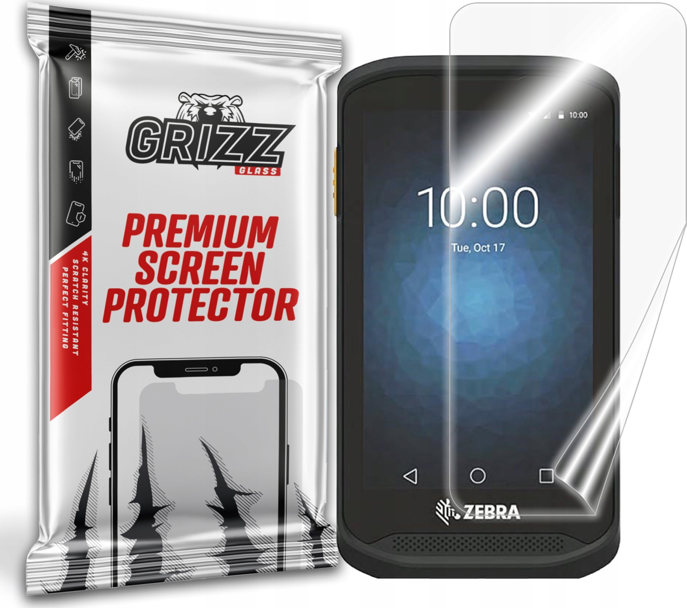 GrizzGlass Folia ceramiczna GrizzGlass CeramicFilm do Zebra TC25