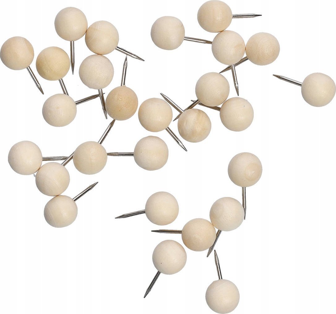 Zeller Pineski drewniane, 25 sztuk, ZELLER