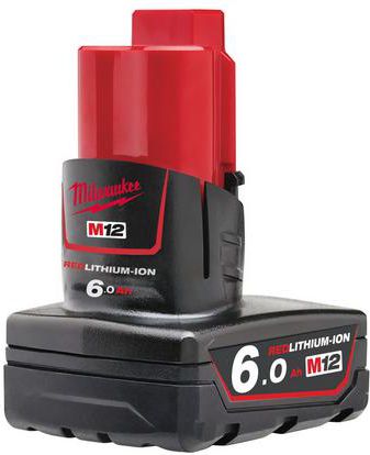 Milwaukee Akumulator M12 B6 12V 6,0Ah (4932451395)