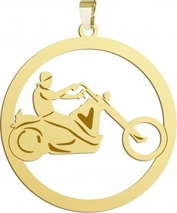 Radziszewska Jewellery Srebrna Zawieszka Chopper GRAWER DEDYKACJA GRATIS