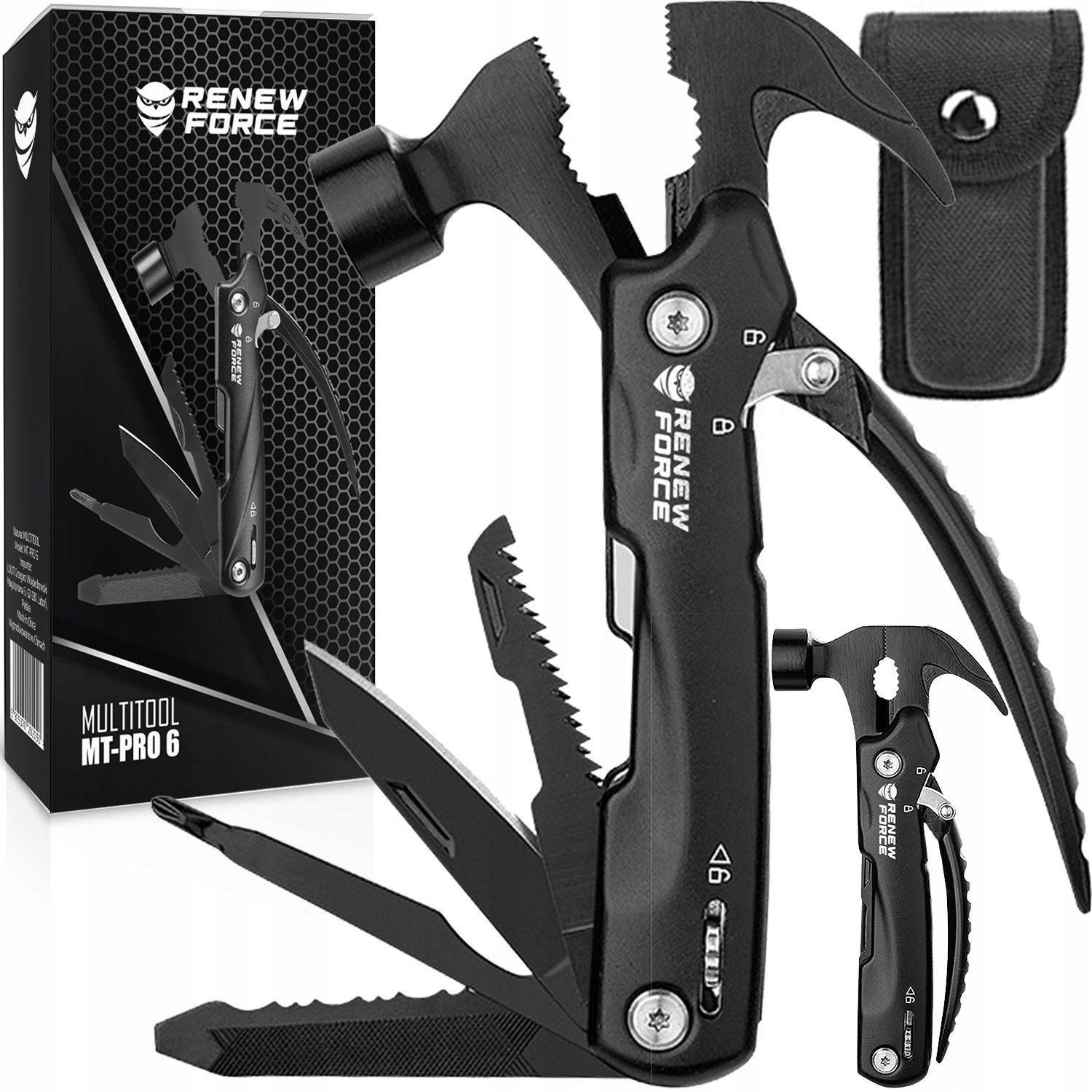 MULTITOOL Z SIEKIEKRKĄ CRUSH MT-PRO-6