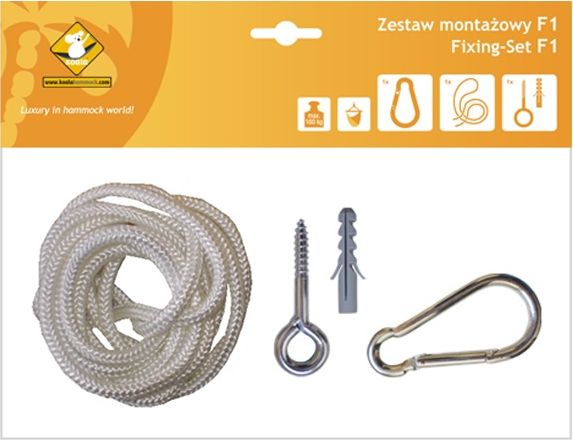 Koala Zestaw montażowy F1 do hamaków biały /zf1