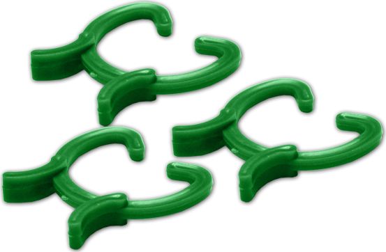 Bradas Klipsy do mocowania roślin - 3 rozmiary 45szt. Bradas 1285