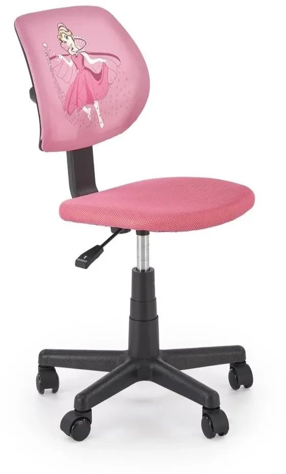 Fotel dziecięcy BINGO różowy HALMAR