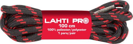 Lahti Pro SZNUROWADŁA OKRĄGŁE CZAR-CZER L904010P, 10 PAR, 100CM, LAHTI