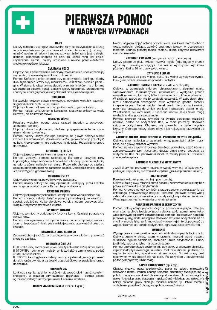 Mój dom Instrukcja Pierwsza Pomoc W Nagłych Wypadkach Libres Polska Sp Dd001_245X350_Hn 5904937010123