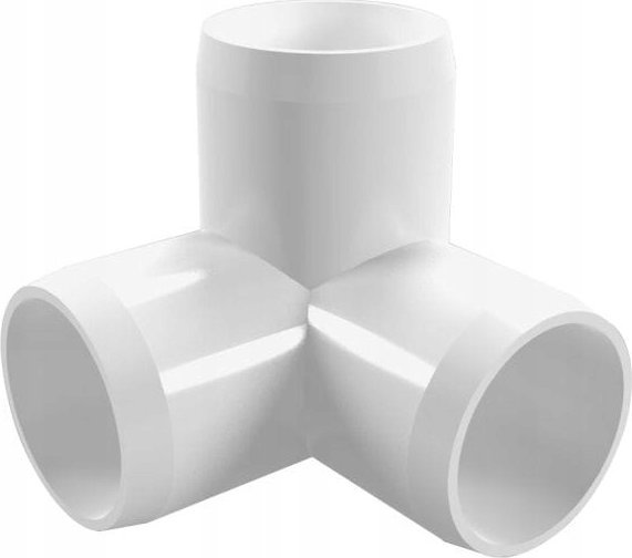 IDMAR Trójnik kątowy PVC 1/2" (DN15) system klejony- zimna woda PVCTK015.301