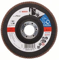 Bosch Tarcza szlifierska listkowa Best for Metal 125x60 prosta (2608607327)