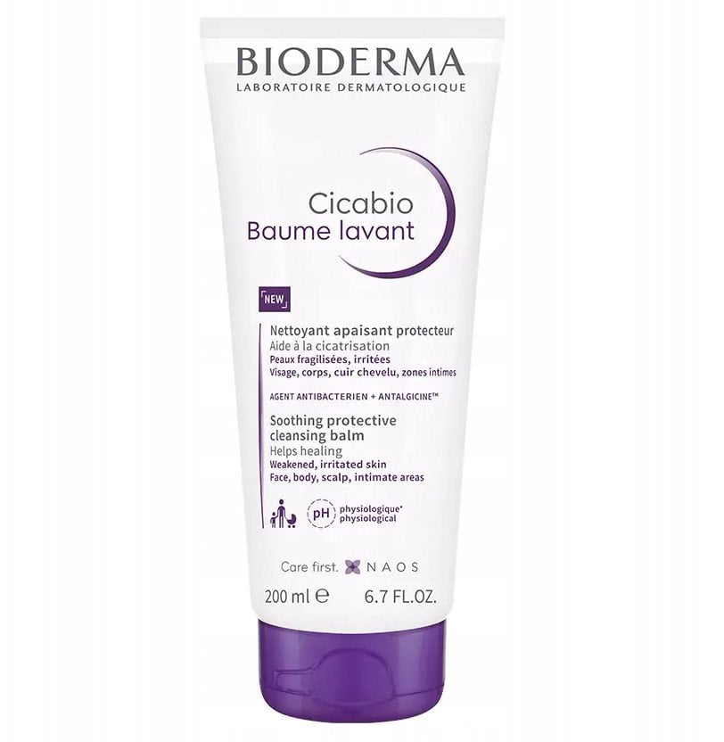 BIODERMA_Cicabio Baume Lavant balsam do mycia 200ml