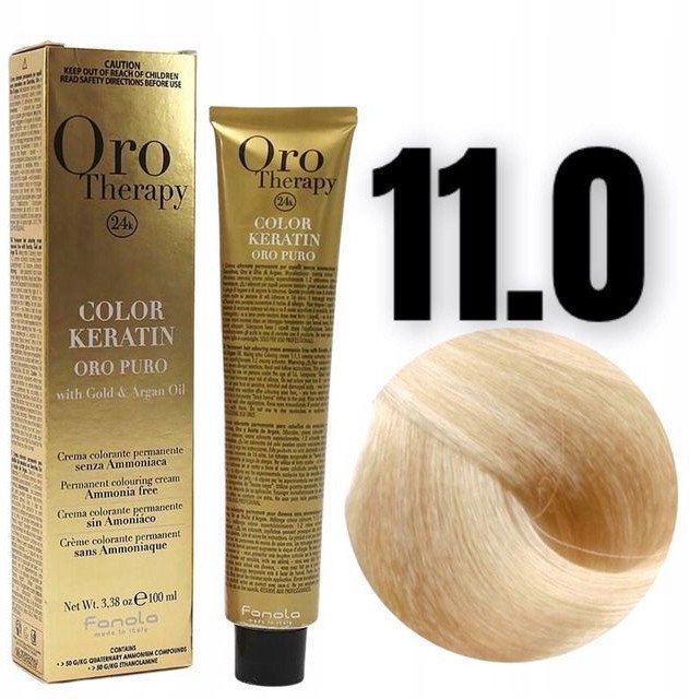 Fanola Oro Therapy Color Keratin Oro Puro 11.0 100 ml