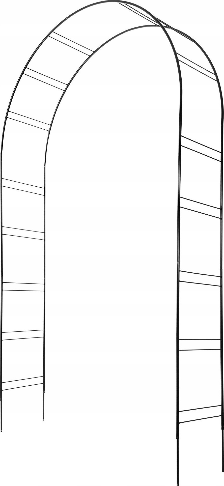 Kadax Pergola Ogrodowa Metalowa Łuk Na Kwiaty Róże 255cm