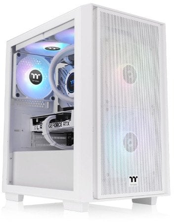 Thermaltake Versa H16 TG ARGB Micro Tower Biały
