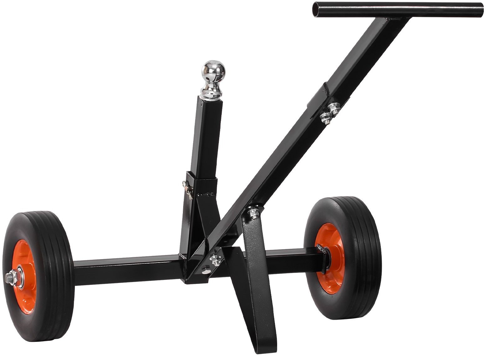 Wózek do Łodzi Przyczepy Pomoc w Manewrowaniu Regulowany Udźwig 272 kg