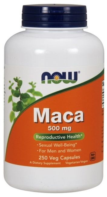 NOW Foods Maca 500mg 250 kapsułek