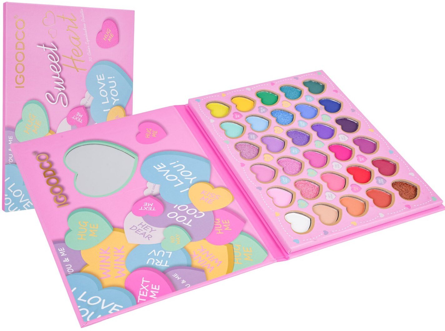 MEGA Zestaw do Makijażu Serduszka