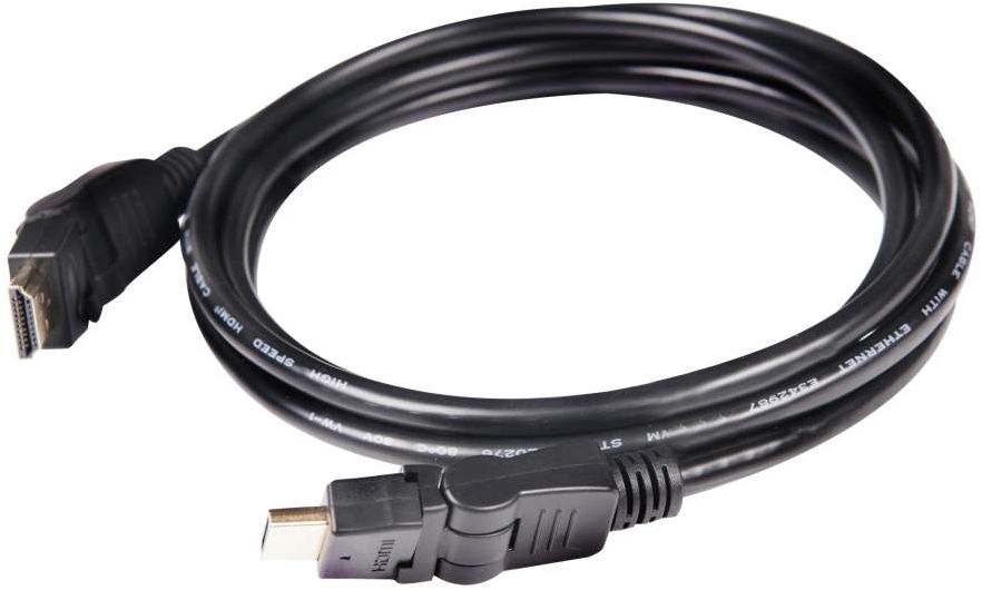 Kabel Club 3D HDMI - HDMI 2m czarny (CAC-1360)