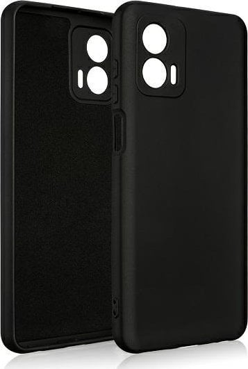 Beline Beline Etui Silicone Motorola MOTO G73 czarny/black