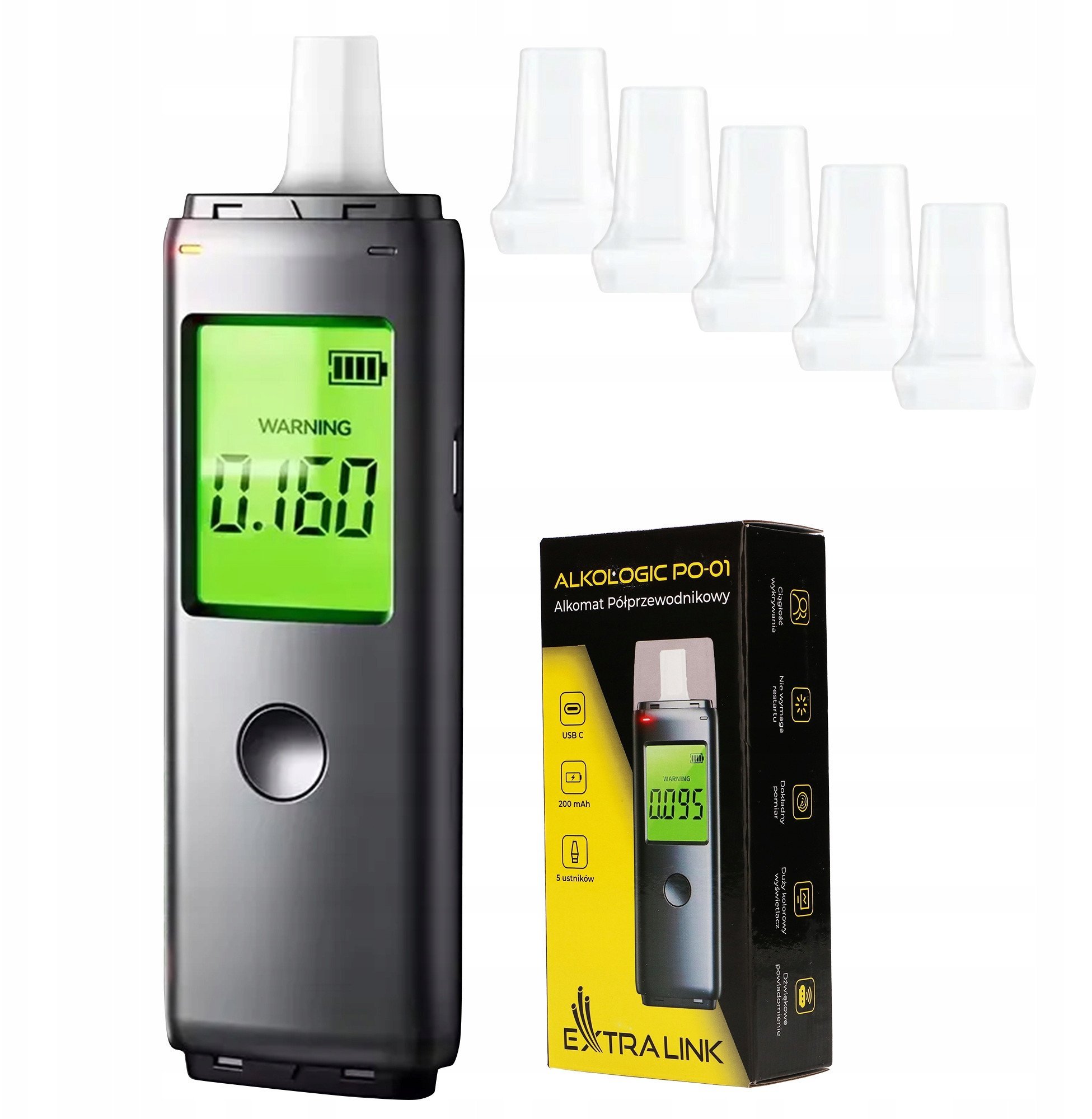 Extralink Lifestyle PO-01 | Alkomat półprzewodnikowy |