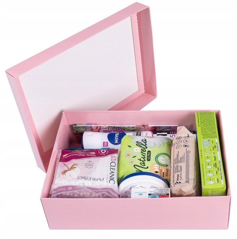 Zestaw higieniczny dla kobiet DONAU HOME, w pudełku, różowy