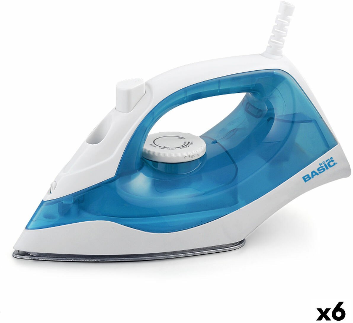 Żelazko Parowe Basic Home 1200 W (6 Sztuk)