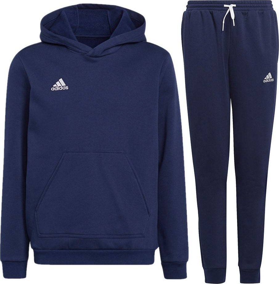 Adidas Dres dziecięcy Adidas Entrada 22 komplet granatowy