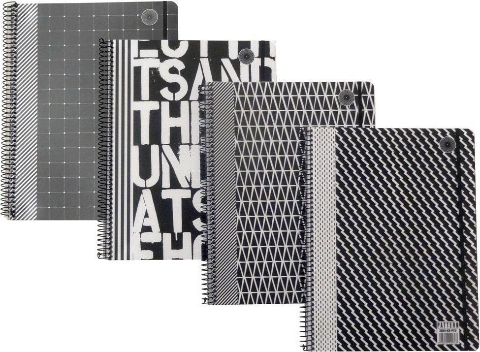 Ziemia Obiecana Brulion A4/80k kratka PCV (5szt)