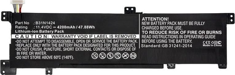 Bateria CoreParts CoreParts MBXAS-BA0085 części zamienne do notatników Bateria