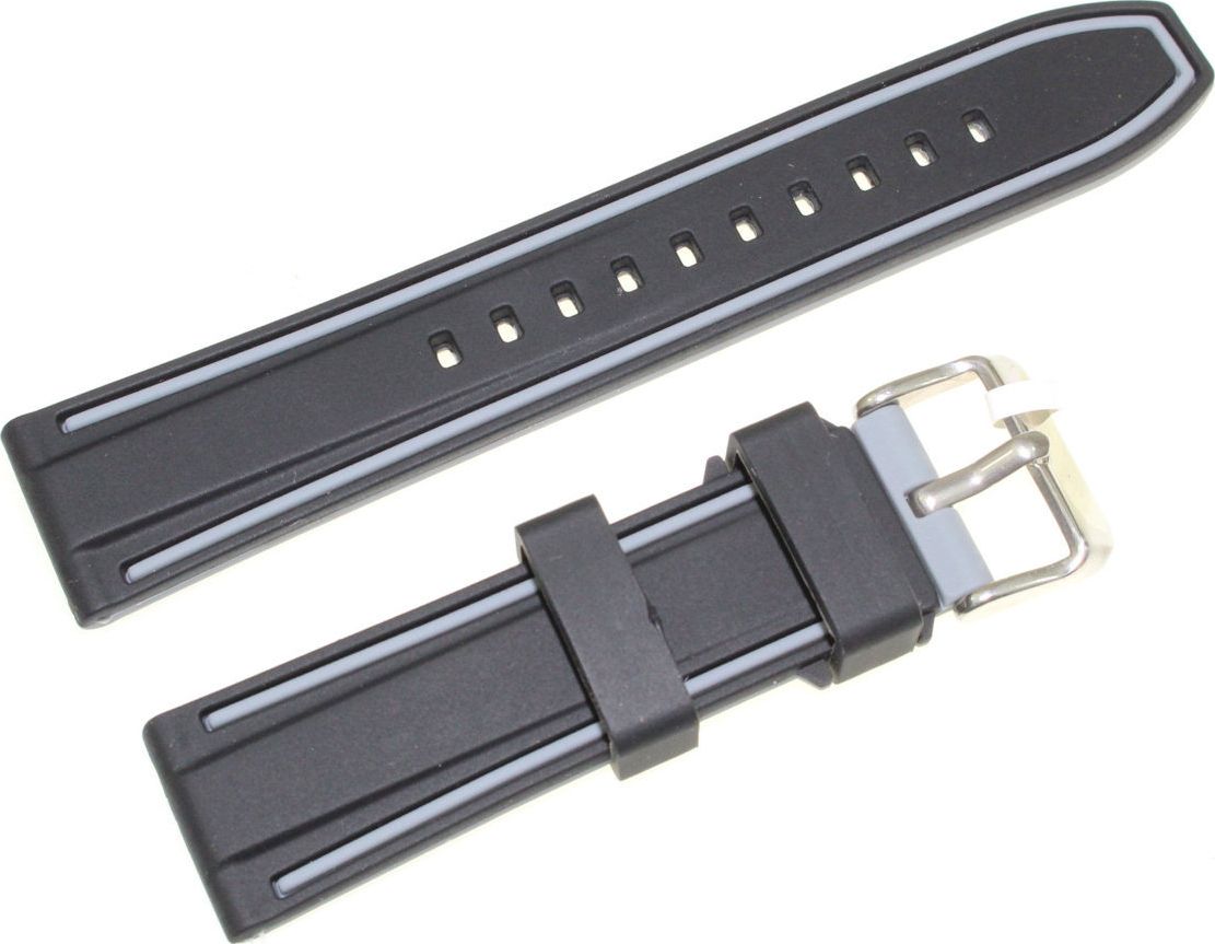 JVD Silikonowy pasek do zegarka 22 mm JVD R21914-22 uniwersalny