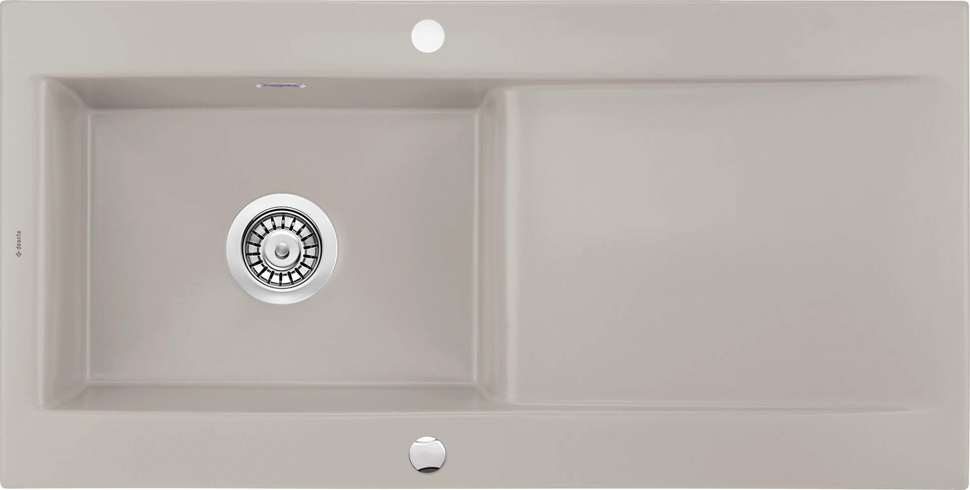 Zlewozmywak Deante Sabor ceramiczny 1-komorowy z ociekaczem