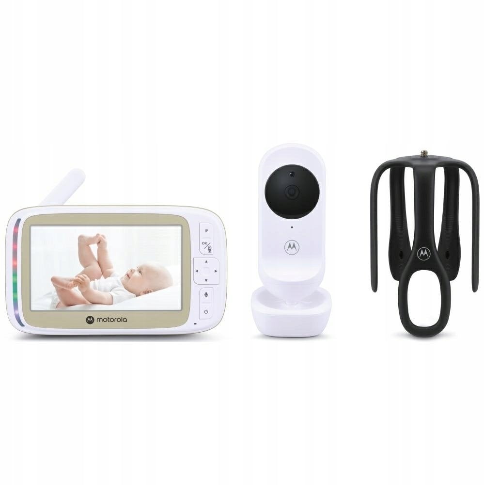 Niania Motorola VM45 Connect Baby Monitor 5" Wi-Fi With Stargrip