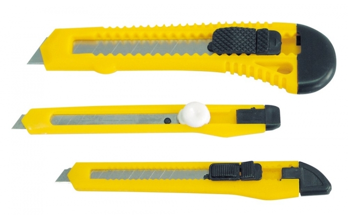 Mega Nożyk z ostrzem łamanym do tapet 3szt. - 30203