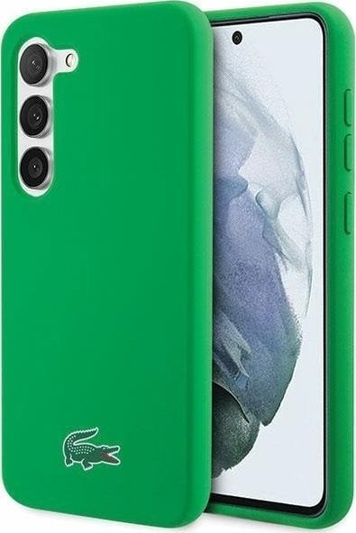 DefaultBrand Etui Lacoste do Samsung S23+ S916 zielony/green hardcase Silicone