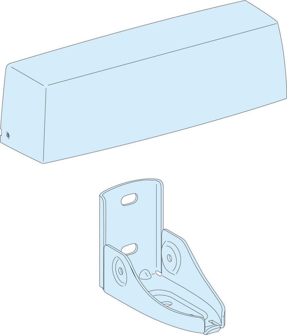 Schneider Electric Osłona magistrali kablowej LVS08824