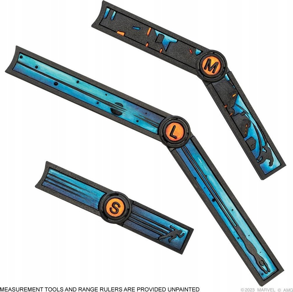 Atomic Mass Games Marvel: Crisis Protocol - Movement and Range Tools