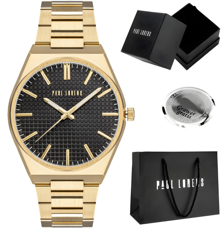 Zegarek męski Paul Lorens GALAN-PROF Z GRAWEREM