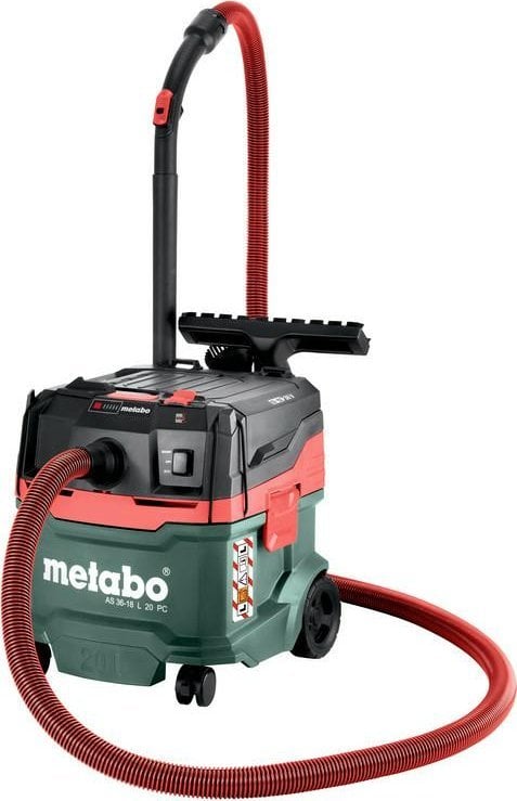 Odkurzacz przemysłowy Metabo METABO.VACUUM CLEANER AS 36-18 L 20 PC CARCASS 2x18V WITH MANUAL FILTER CLEANING