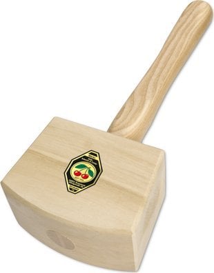 Kirschen Kirschen Carpenter's Mallet hornbeam head, ash handle 140mm