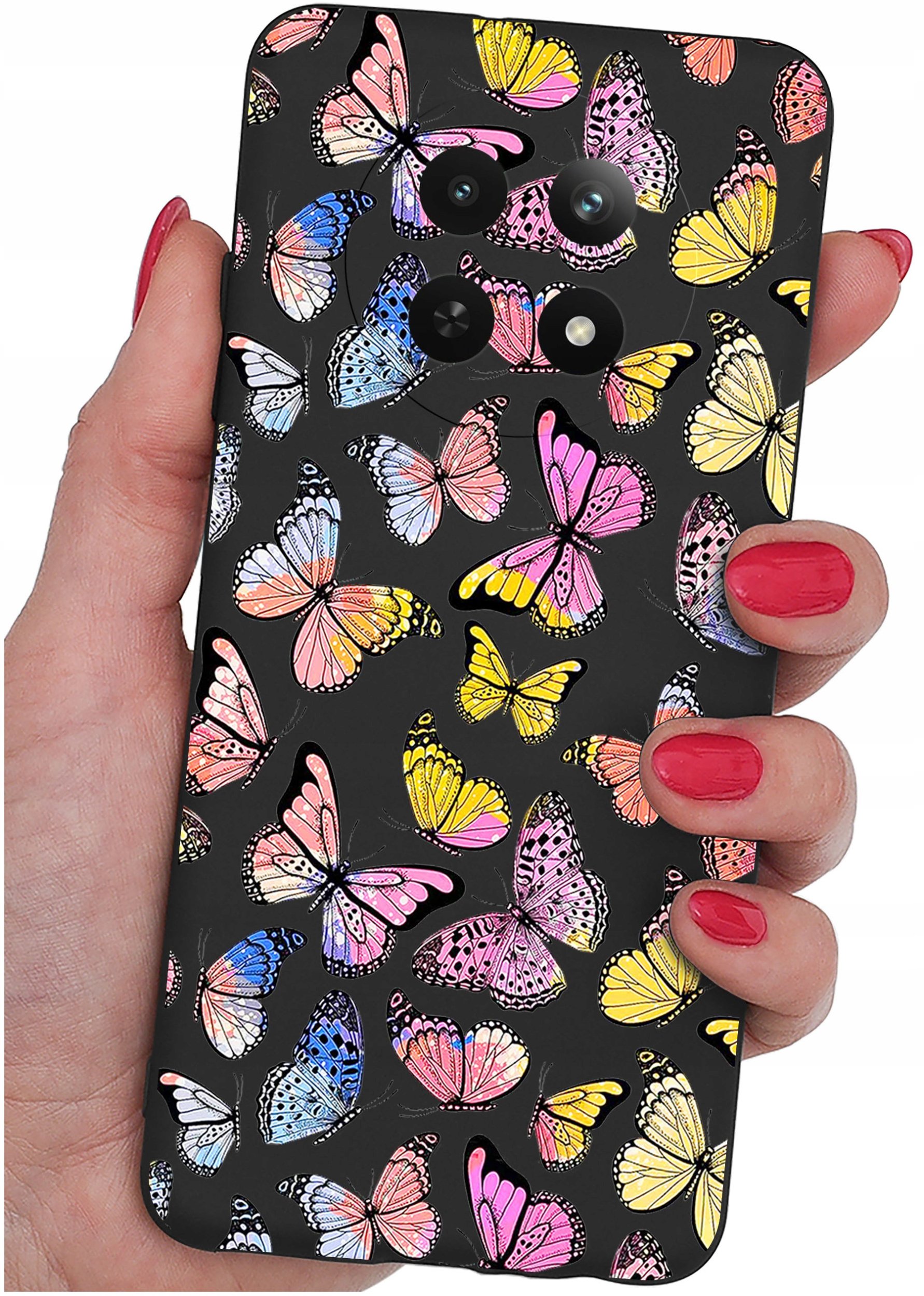 Etui do Realme 12 5G | 12x 5G WZORY |SILIKONOWE MATT CASE + SZKŁO 9H