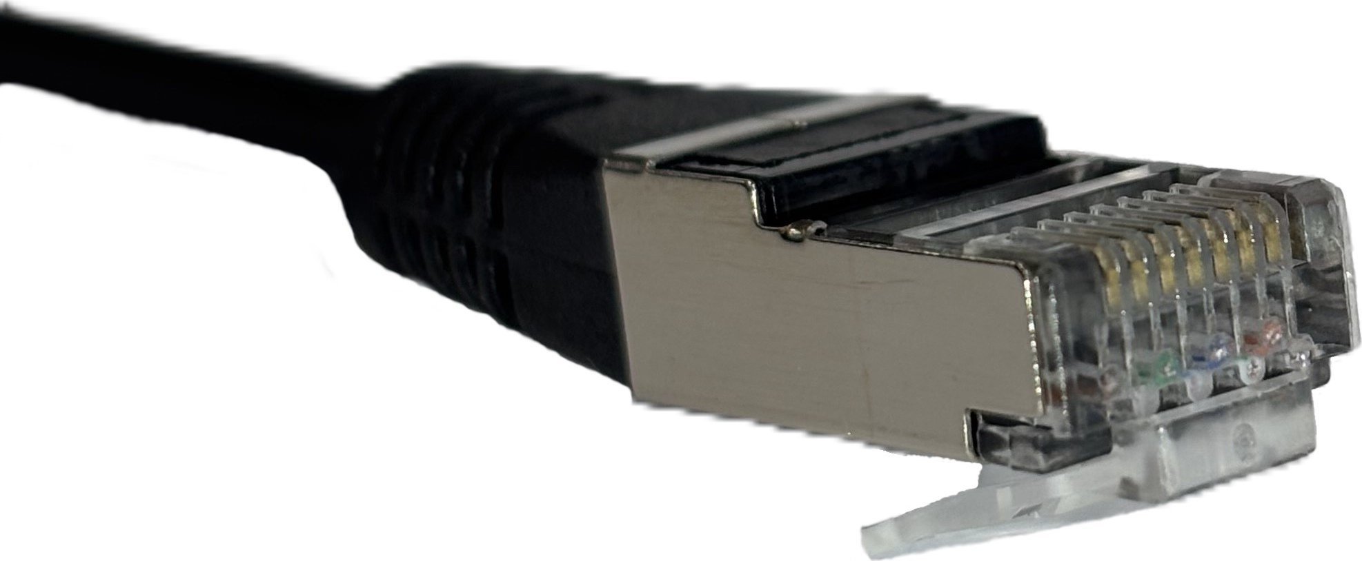 NetRack Patchcord RJ45, kat. 6 FTP F/UTP, 0,25m, Netrack, czarny