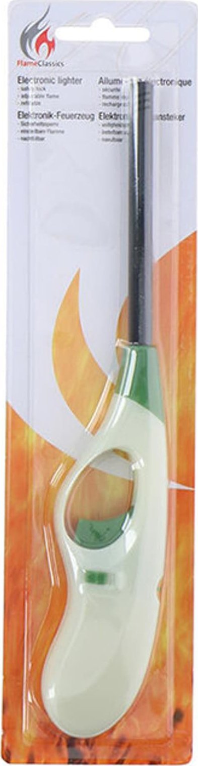 Zapalniczka gazowa długa 26,6cm Zielona