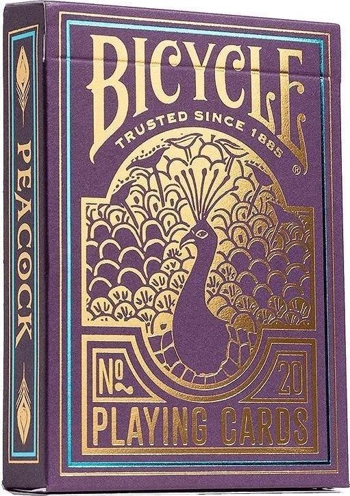 Karty Peacock Purple BICYCLE