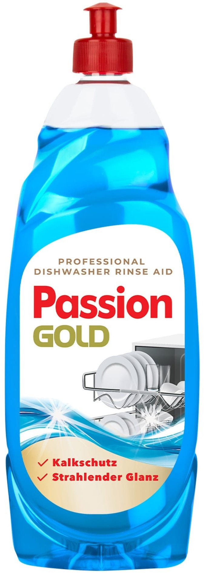PASSION GOLD Nabłyszczacz do zmywarki Professional 850 ml