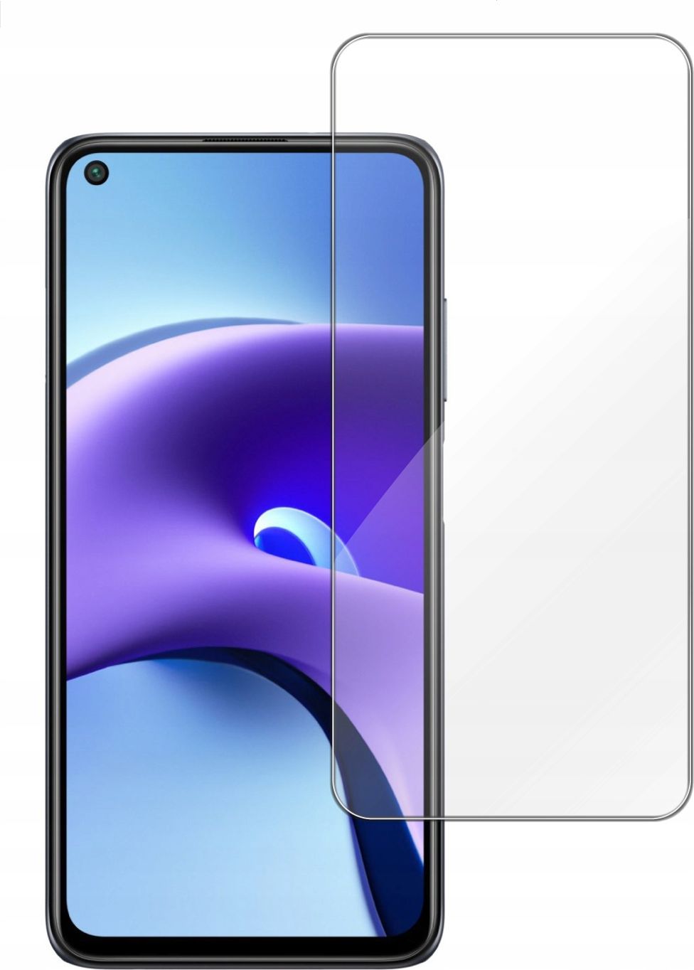 etumi Szkło Hartowane Do Xiaomi Redmi Note 9T 5G |Szybka Szkiełko Ochronne Na Ekran Twarde Płaskie Przód / Ochrona Matrycy Telefonu Glas0094