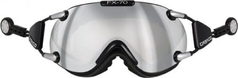 Casco Gogle narciarskie FX-70 Carbonic black silver M