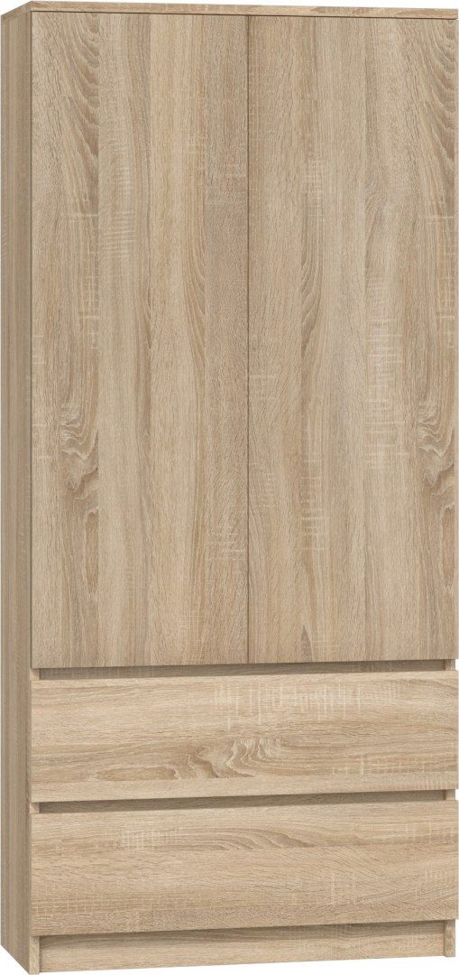 Topeshop SZAFA MALWA SS-90 - DĄB SONOMA (SZAFA MALWA SON KPL)