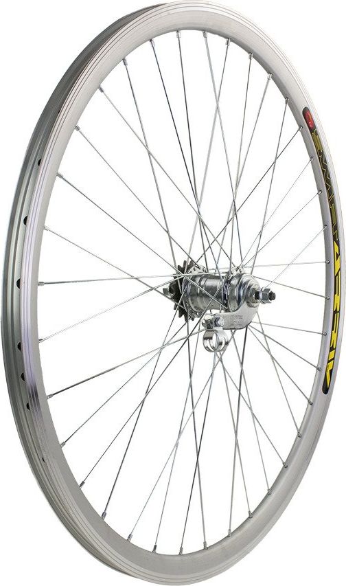 Koło tylne aluminiowe 28" obręcz stożkowa Arriv, piasta samohamowna Favorit uniwersalny