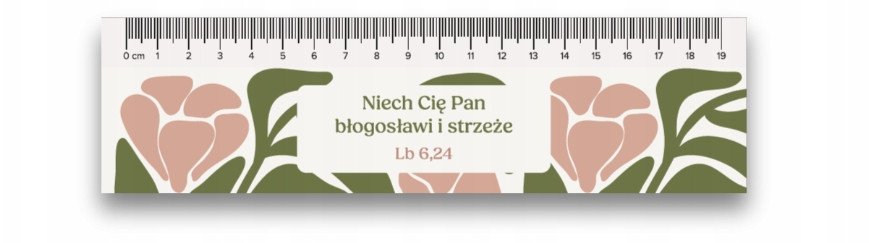 Linijka papierowa - Błogosławieństwo