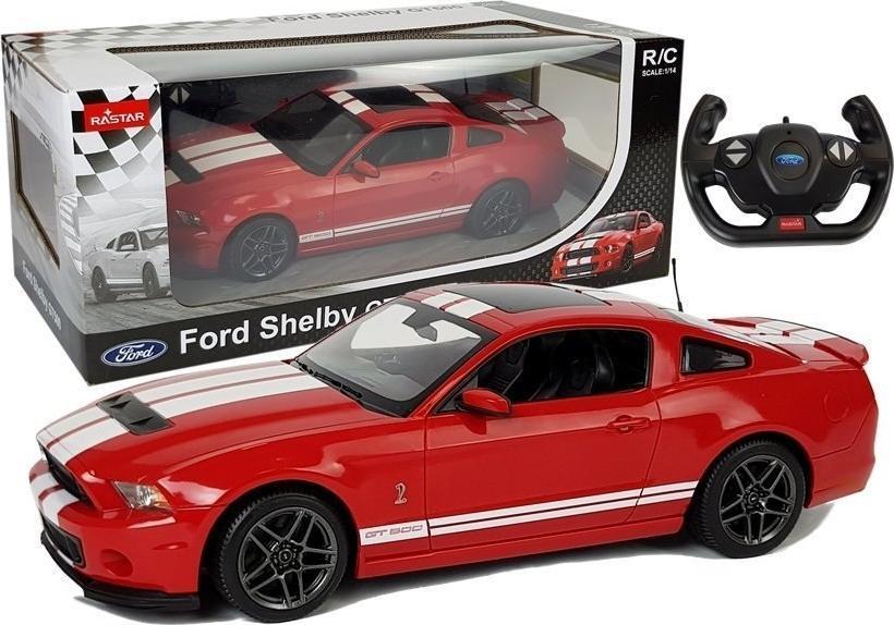 Rastar Auto R/C Ford Shelby Rastar 1:14 Czerwony na Pilota